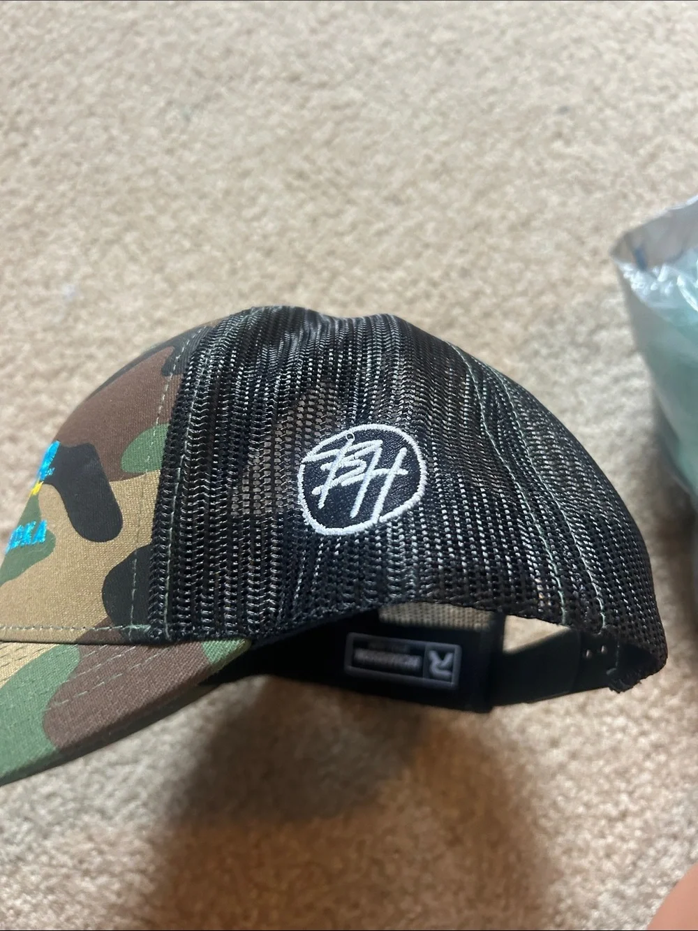 Sun Cruiser Camo Trucker Hat - Green/Brown